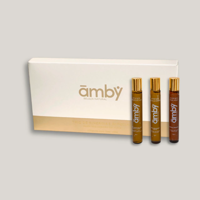 Trio Sinergias - Blend de óleos essenciais para mulher, para concentração e para relaxar - 3x10ml — foto da loja oficial