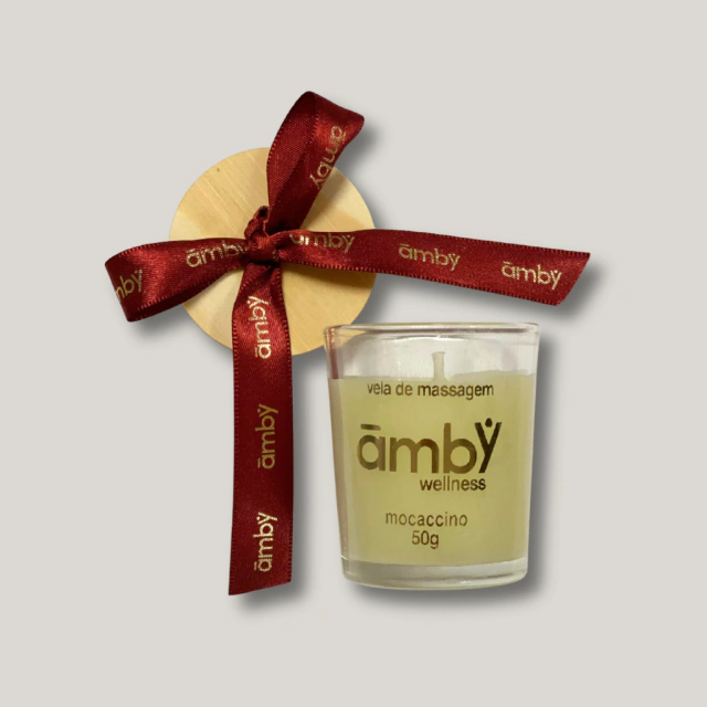 Vela de Massagem Mocaccino - Amby Wellness 50g — foto da loja oficial